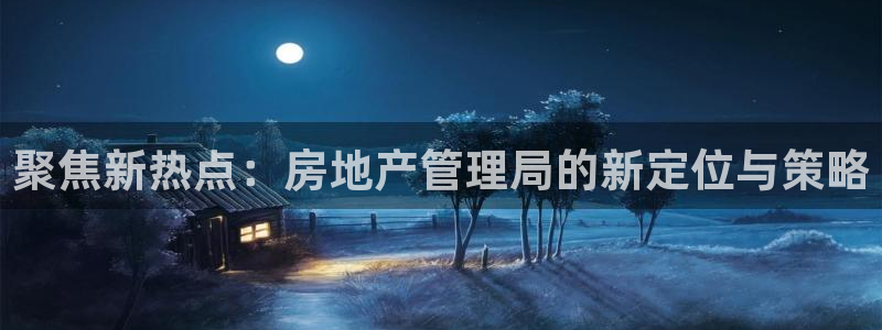 新宝5在哪里：聚焦新热点：房地产管理局的新定位与策略