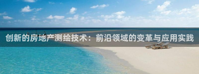 新宝5d：创新的房地产测绘技术：前沿领域的变革与应用实践