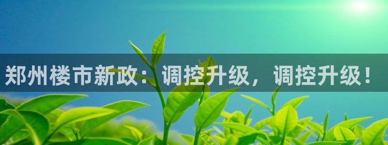 新宝5电脑登录网址：郑州楼市新政：调控升级，调控升级！