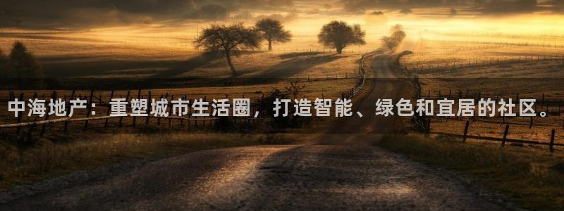新宝5娱乐登陆：中海地产：重塑城市生活圈，打造智能、绿色和宜