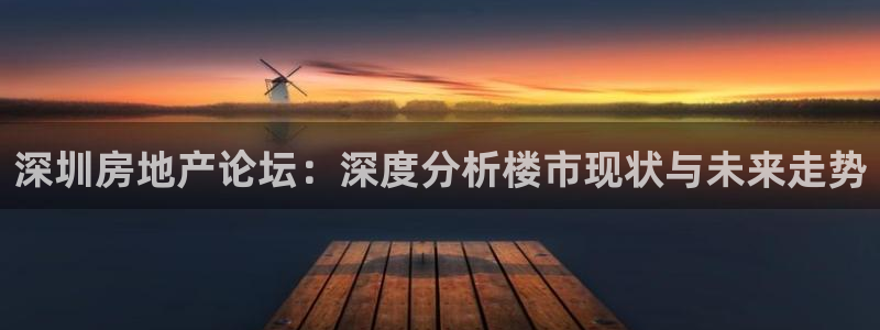 新宝5手机app：深圳房地产论坛：深度分析楼市现状与未来走势