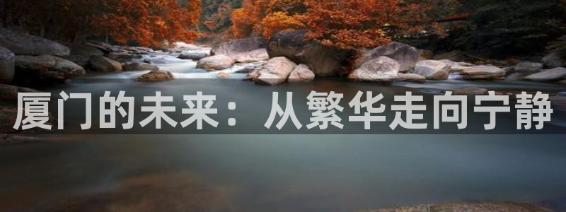 新宝5系列：厦门的未来：从繁华走向宁静